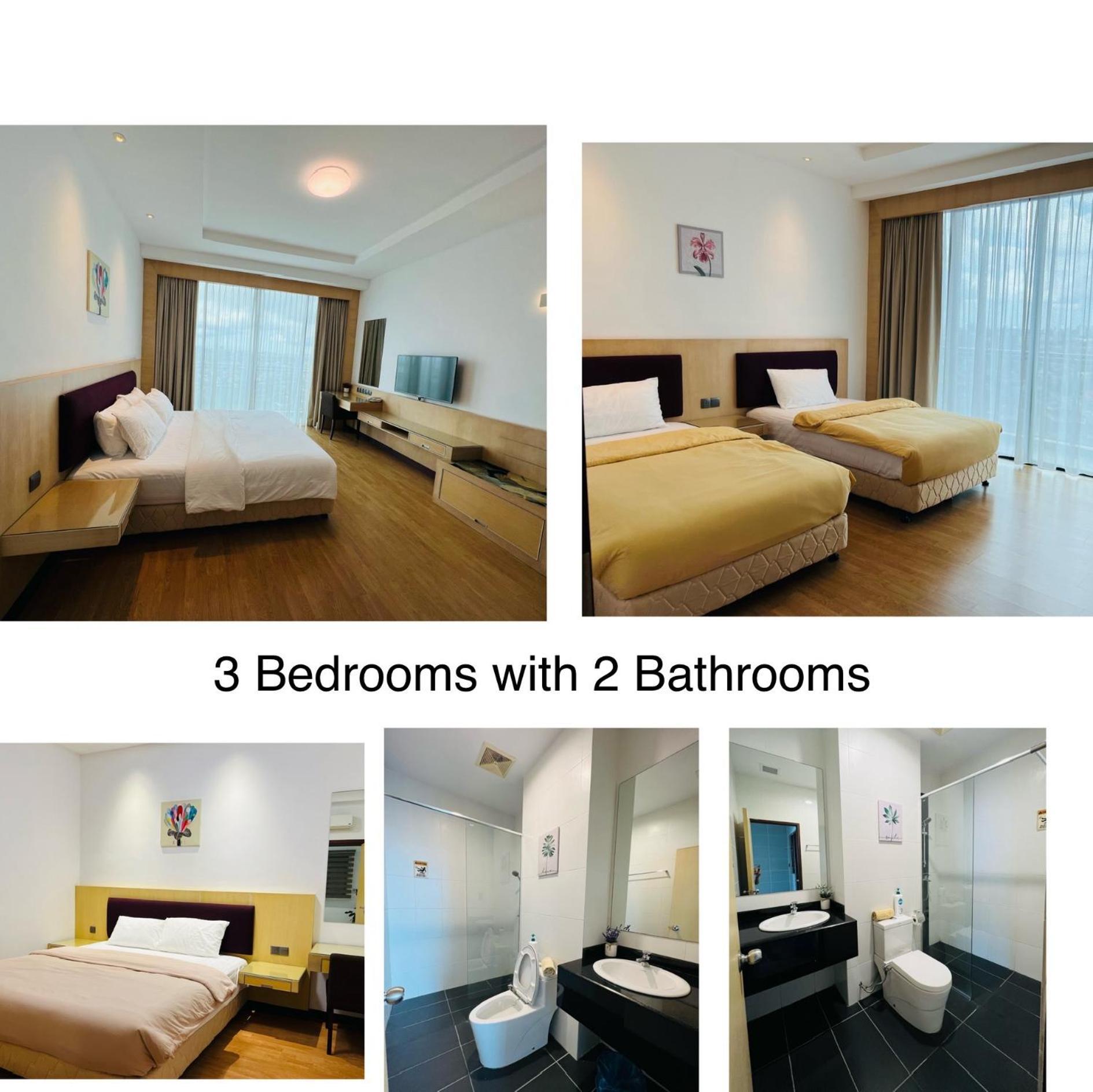 Imperial Grand Suite Apartment Kuching Bagian luar foto
